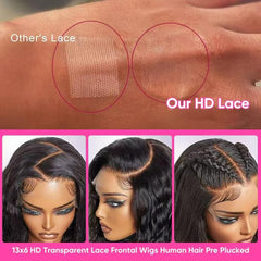 ARZFDR 30 inch lace front wig cap construction for secure comfort.