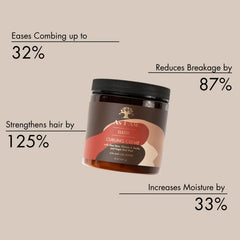 Close-up of As I Am Curling Creme label emphasizing moisture-rich formula.