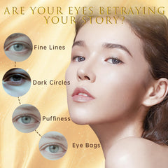 ASAMO eye serum applicator close-up for precise application.