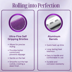Kit shows 18 clips included with Asani rollers for secure hold.