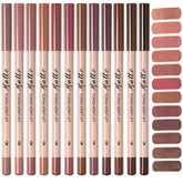 Delineador labial mate de Aseawave con 12 tonos marrones para definir labios
