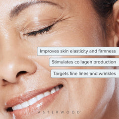 Asterwood Copper Peptides Serum pump-dispense enables precise, mess-free application