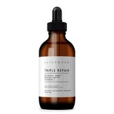 Asterwood Triple Repair Serum bottle, fragrance free design ideal for daily use