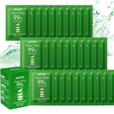 ASYBO Aloe Vera Gel travel pack in hand for on the go hydration