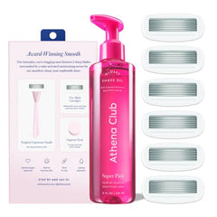 Athena Club blade refills pack designed for curved surfaces
