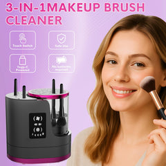 ATIDIE 3-in-1 cleaner high-speed cleaning removes makeup residue efficiently.