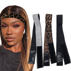Atimiaza wig bands silver pack; flexible fabric for comfortable lace melting.