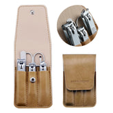 ATIMIER nail clipper set with beige packaging for gifting convenience