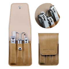 ATIMIER nail clipper set with beige packaging for gifting convenience
