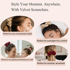 ATRIYFUL pulsera doble rosada velvet: accesorio pulsera elegante para cualquier look.