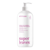 Acondicionador ATTITUDE en botella, ofrece hidratación intensa para cabello seco.