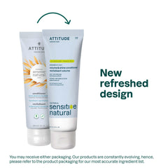 ATTITUDE Acondicionador textura cremosa sin fragancia para cabello sensible
