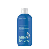 ATTITUDE Bubble Wash para niños con frambuesa en botella, piel suave.