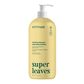 ATTITUDE Clarifying Shampoo lemon leaves refreshes oily hair with a light, clean feel.
