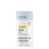 ATTITUDE desodorante piel sensible, envase compacto para llevar y protección diaria