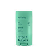 ATTITUDE desodorante sin aluminio con aplicador de giro y deslizamiento para uso diario.