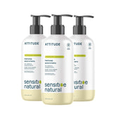 ATTITUDE hand soap Vanilla Cream foam for gentle cleansing of sensitive skin