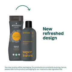 ATTITUDE ingredientes naturales 97% para una limpieza suave y revitalizante