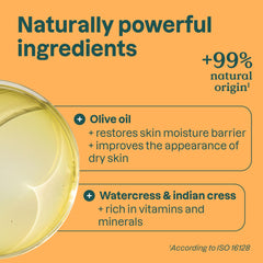 ATTITUDE Jabon Corporal aceite oliva: mantiene la barrera de la piel.