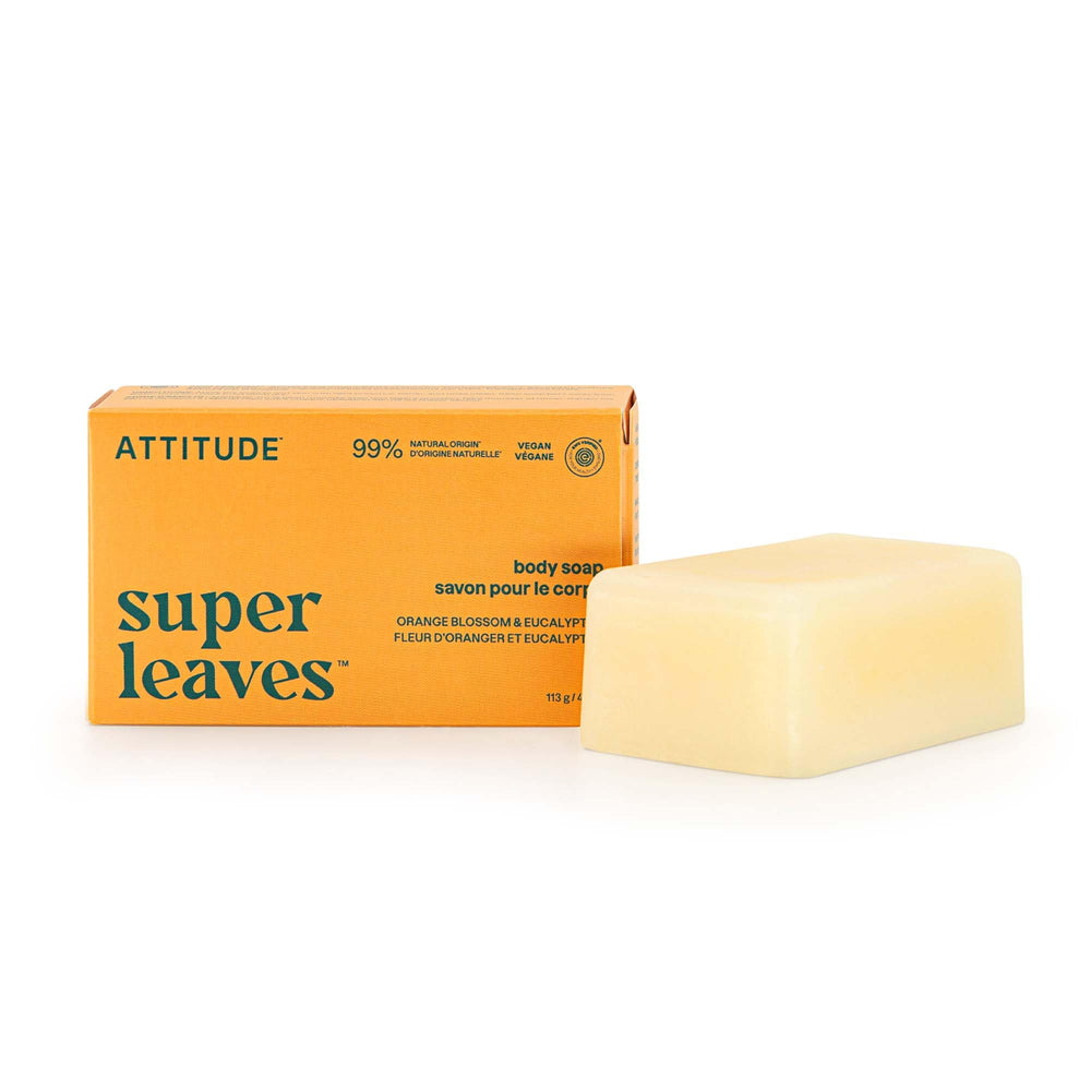 ATTITUDE Jabon Corporal origen natural: limpieza suave con ingredientes vegetales.