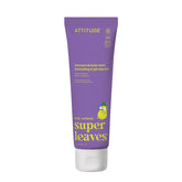 ATTITUDE Kids Shampoo bottle shows blueberry leaf lather for gentle cleansing