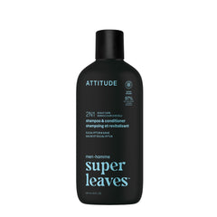 ATTITUDE 2in1 bottle front showing branding and clean packaging for oil-prone hair