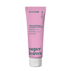ATTITUDE Moisture Rich Shampoo bottle shows gentle cleansing and hydration.