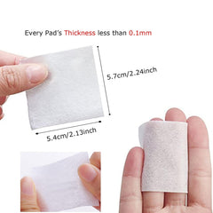The texture of Aturmon pads absorbs liquids efficiently for toners.