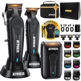 ATVOXIS hair clippers front view for precise professional cuts.