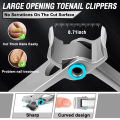 Aucurwen 360° rotating ingrown toenail tool for easy alignment.