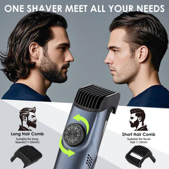 Audoc beard trimmer blade precision delivers a clean, comfortable edge.