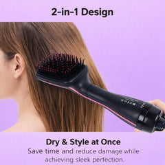 Aufgehen lightweight ergonomic handle for comfortable styling sessions