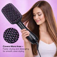 Aufgehen wide paddle brush design enabling faster detangling