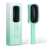 Auhrjomra curly hair brush defining curls for shine and controlled detangling.