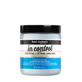Aunt Jackie's In Control, botella antifrizz, para cabello más suave y manejable.
