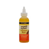 Aunt Jackie's Nourish My Hair: botella con aceite linaza y monoi para nutrición capilar