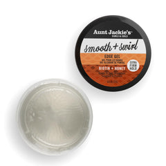 Aunt Jackie's Smooth Swirl Edge Gel defines the hairline for a polished look