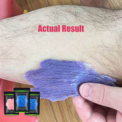 Auperwel wax beads designed for precise face and eyebrow depilation