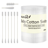AURASIN baby cotton swabs spiral head for safe ear cleaning