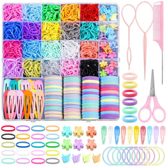 Auroray gomas elasticas 20 colores: variedad para combinar peinados.