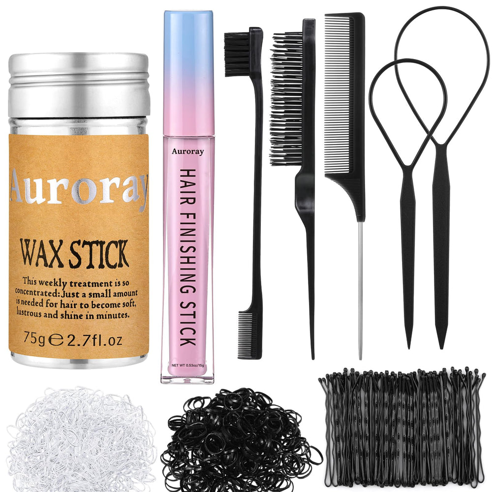 Auroray set de barra de fijación para pelo, 7 piezas, ideal para fijar peinados.