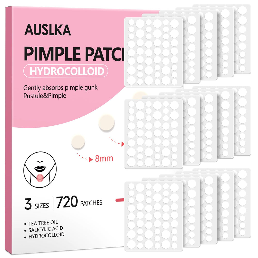 AUSLKA pimple patch bulk pack for daily zit care