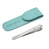 Ausomtek beard and hair tweezers with 10mm tip for precise hair removal