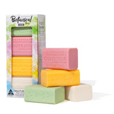 Australian Botanical Goat’s Milk Lemongrass front view soap for refreshing daily cleanse