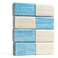 Australian Botanical Soap goats milk bar for gentle cleansing on face and body.