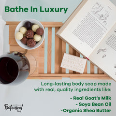 Australian Botanical Soap soya bean oil ingredient, adds hydration for skin.
