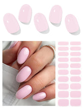 AutyaMee: caja de pegatinas de gel para uñas, 20 láminas, acabado profesional.