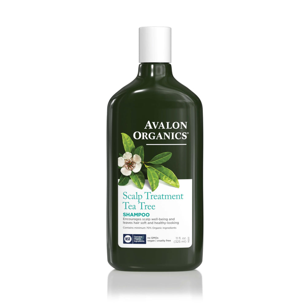 Avalon Organics champú tratamiento cabello: limpieza suave para cuero cabelludo equilibrado