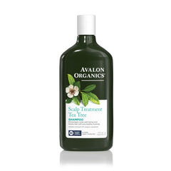 Avalon Organics champú tratamiento cabello: limpieza suave para cuero cabelludo equilibrado