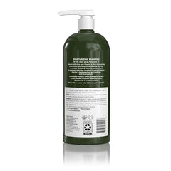 Avalon Organics Coconut Pear Shampoo back label shows certifications.